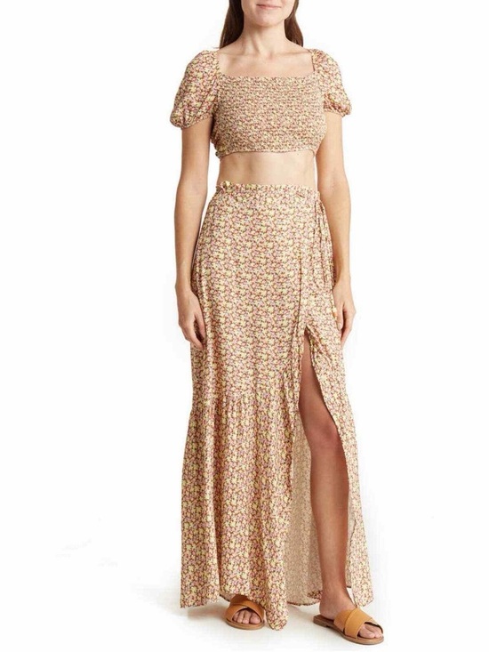 Maaji Dresses & Skirts - New Maaji Chloe Long Faux Wrap Floral Skirt